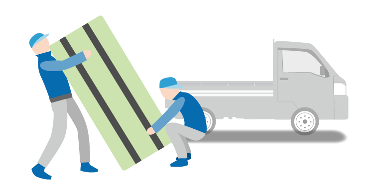 引越し時・大型家具の移動